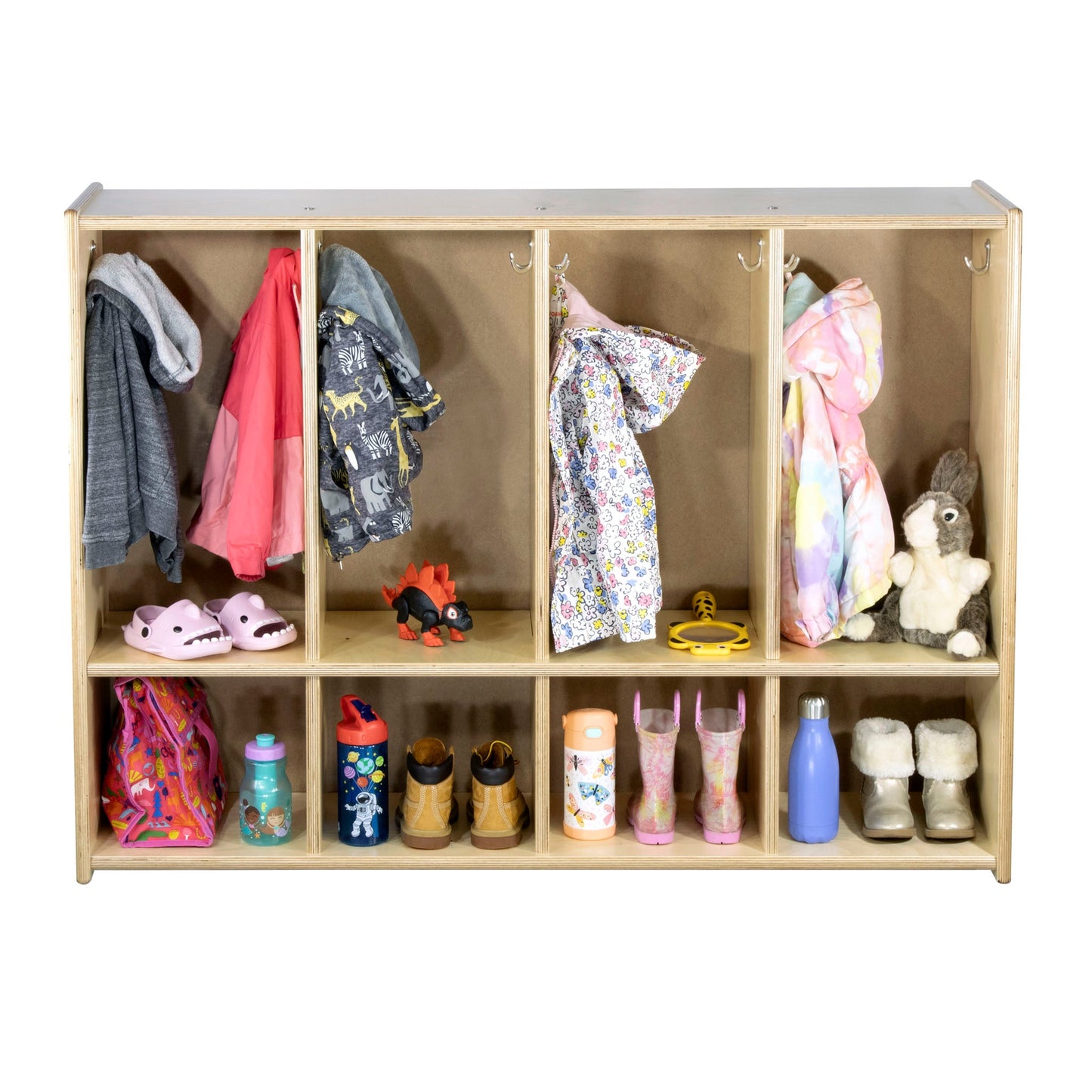 Toddler Cubby Lockers (S392) - Four Versions - Made in Canada