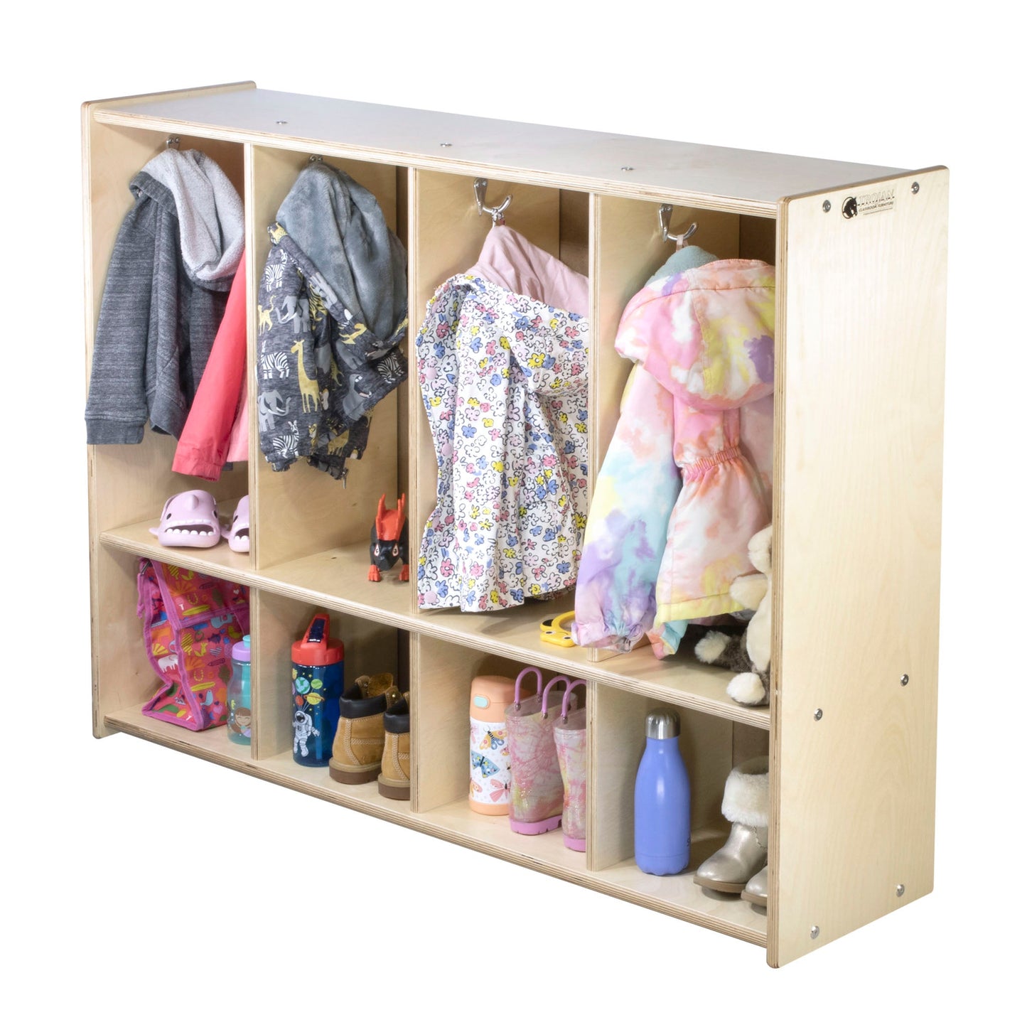 Toddler Cubby Lockers (S392) - Four Versions - Made in Canada
