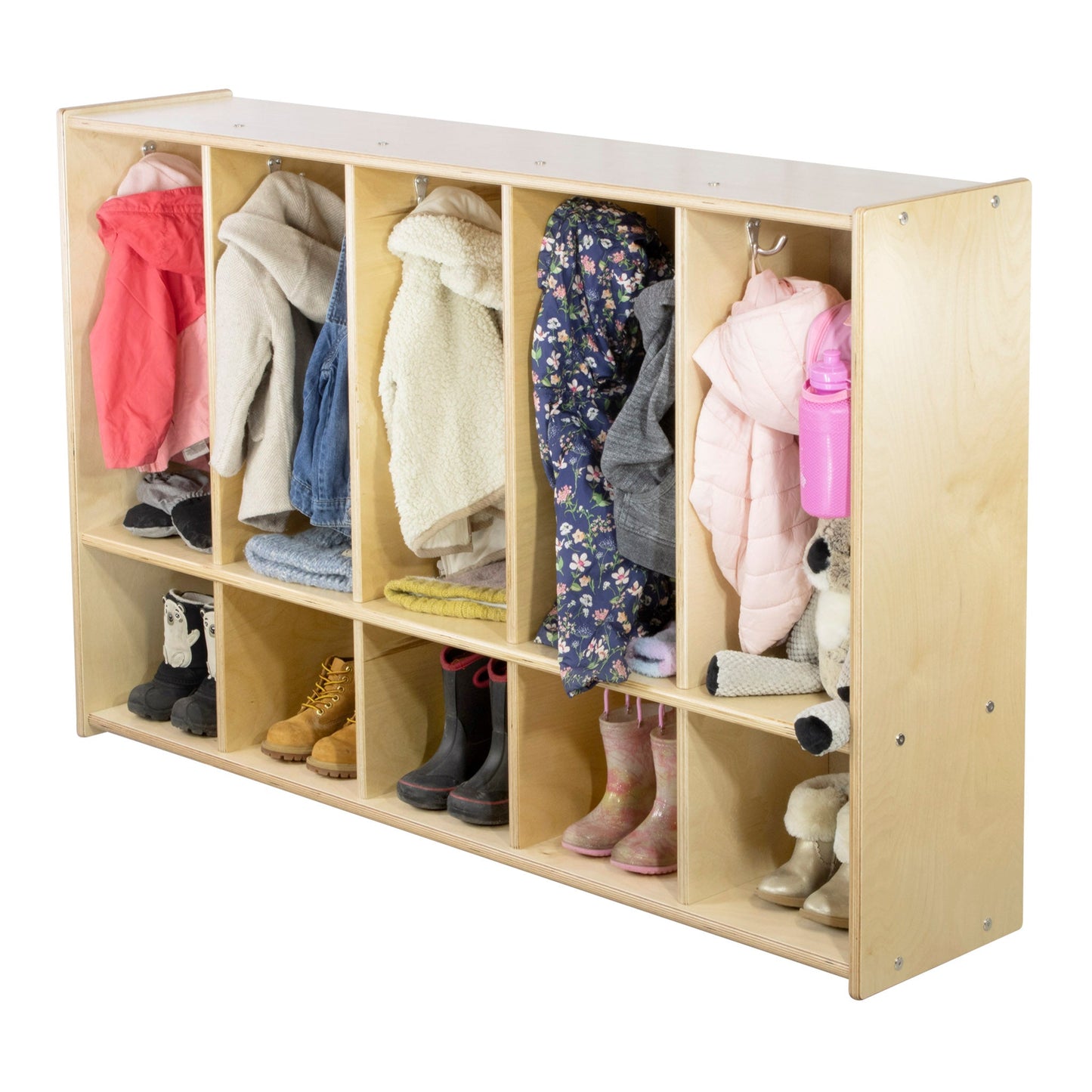 Toddler Cubby Lockers (S392) - Four Versions - Made in Canada