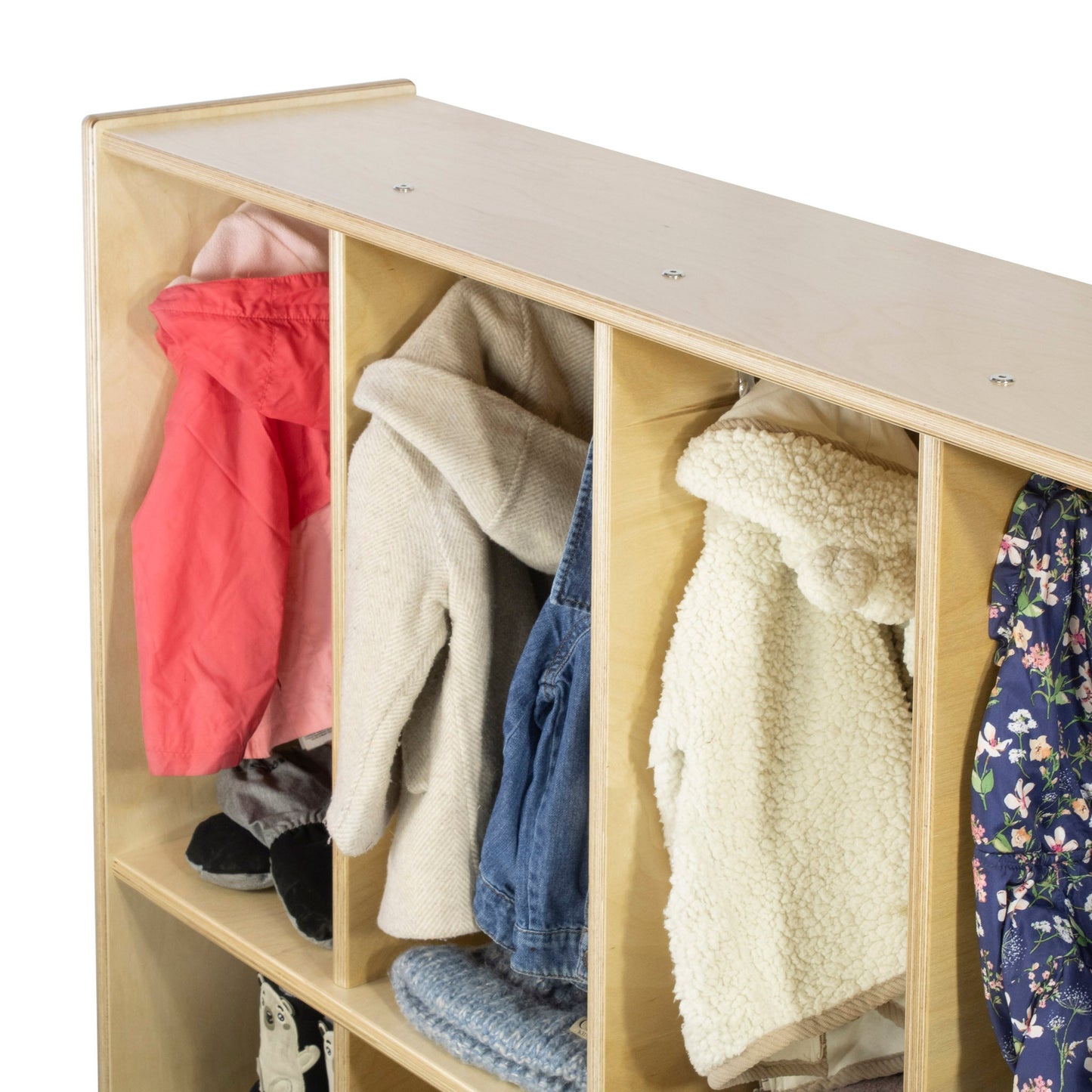 Toddler Cubby Lockers (S392) - Four Versions - Made in Canada