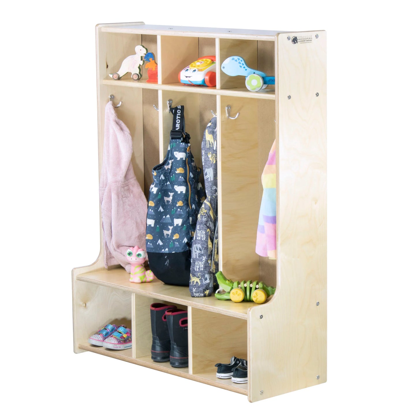 Classroom Coat Cubbies - 2 Versions - Made in Canada