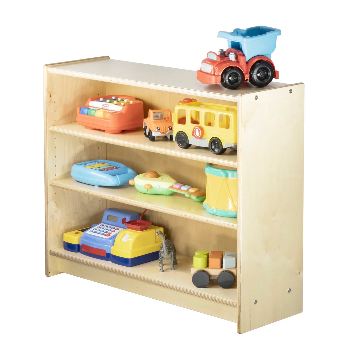 Bookcase (2 Adjustable Shelves) - Made in Canada