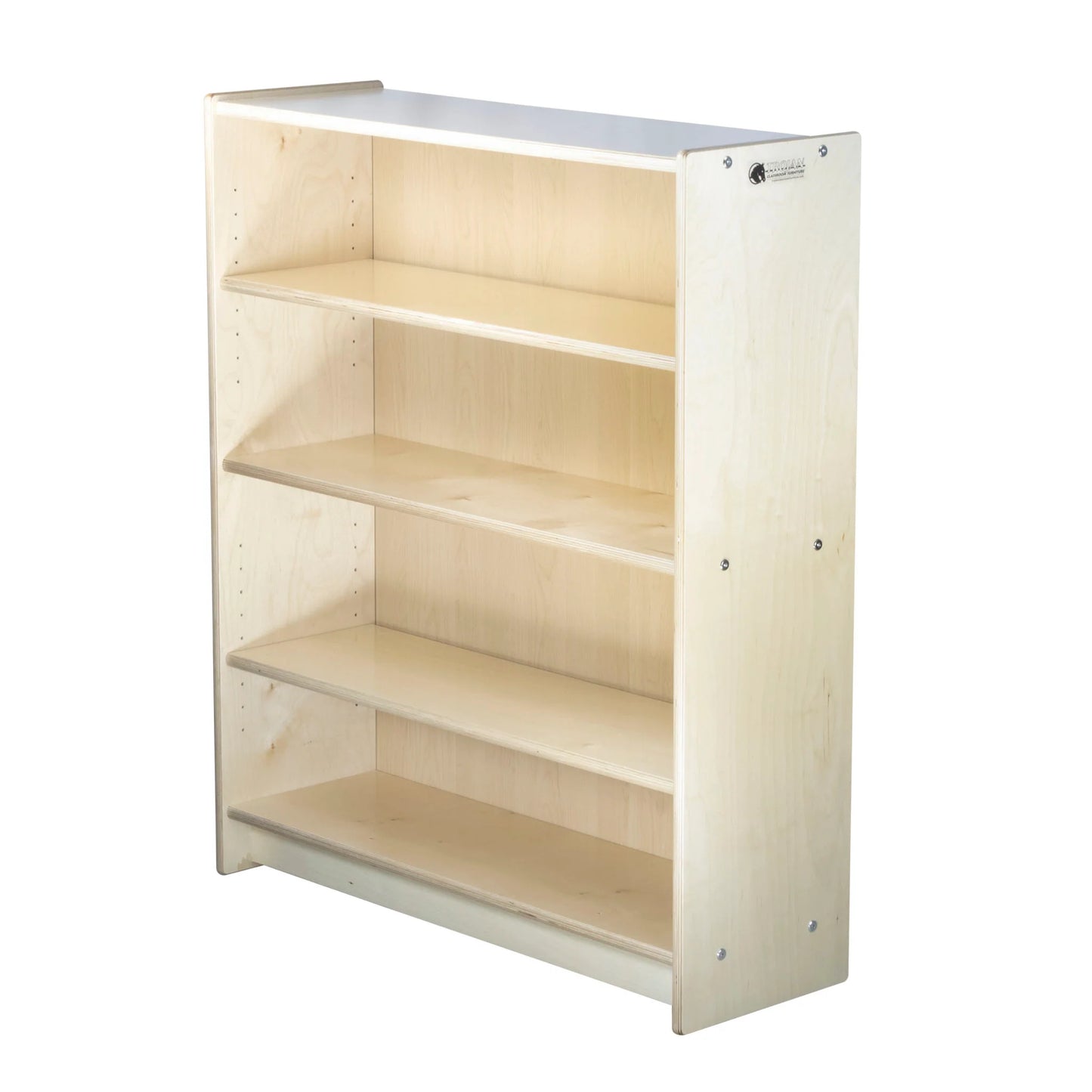 Bookcase (2 Adjustable + 1 Fixed Shelves) - Made in Canada