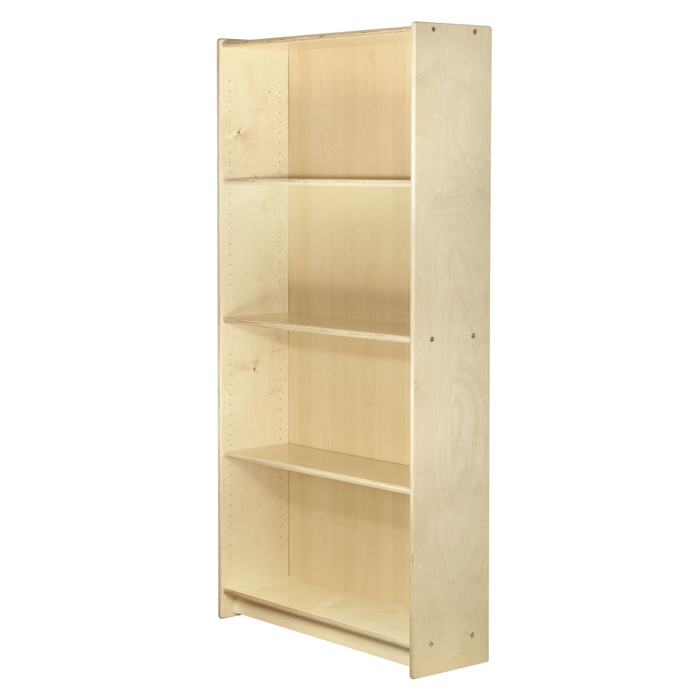Bookcase (2 Adjustable + 1 Fixed Shelves) - Made in Canada