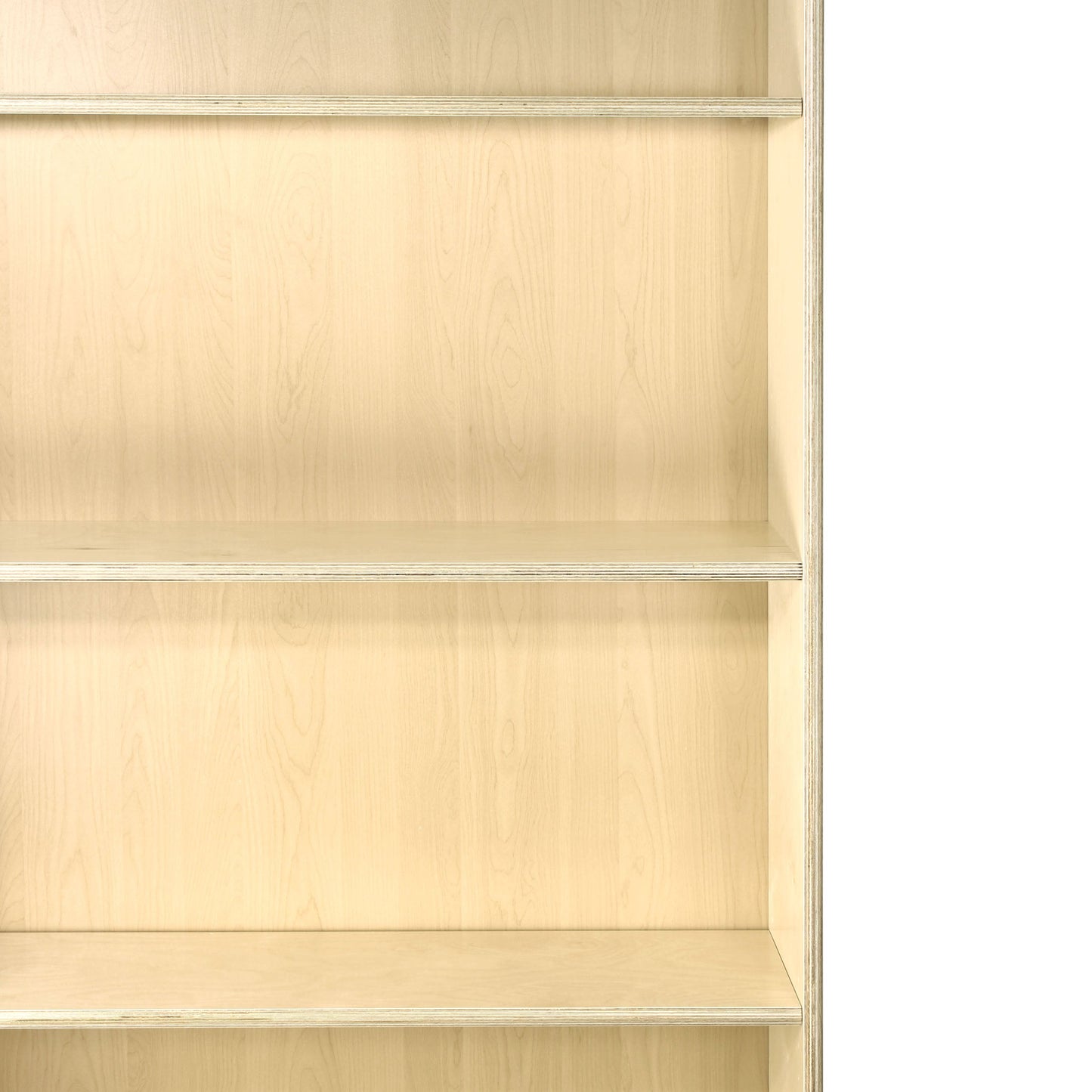 Bookcase (2 Adjustable + 1 Fixed Shelves) - Made in Canada