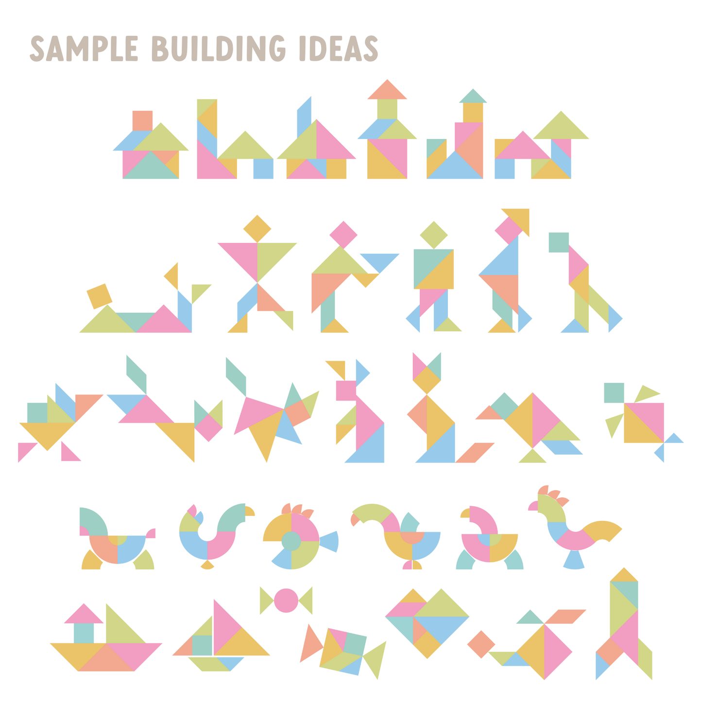 Magic Shape Set - Soft Foam Magnetic Shapes for Building and Play