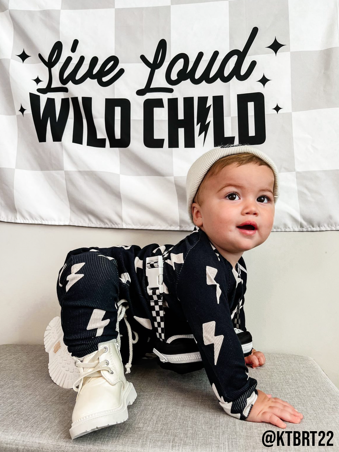 Live Loud Wild Child Banner