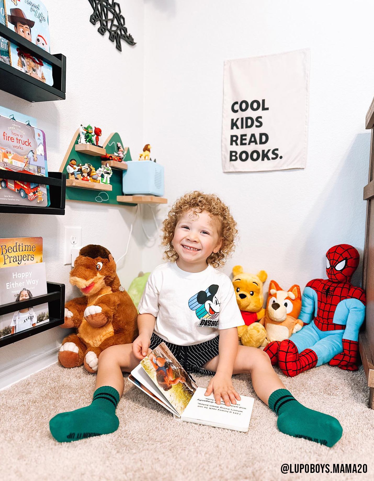 Bannière de livres de lecture pour enfants cool