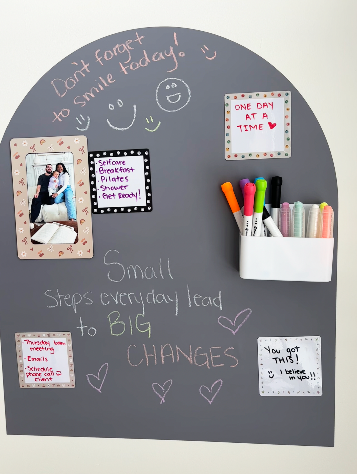 MINI Magic Playwall - Arch Magnetic Art Wall Decal for Small Spaces