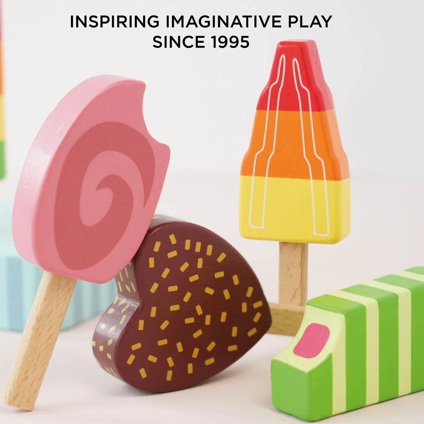 Wooden Ice Lollies Popsicles Set - Wooden Toy Food by Le Toy Van