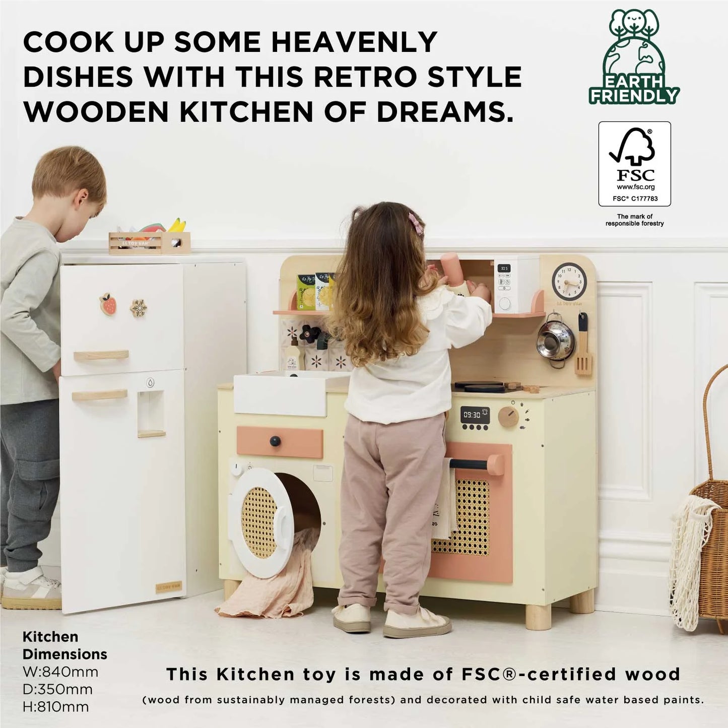 Orginal Kitchen Oven & Cooker Set - Roleplay Collection by Le Toy Van