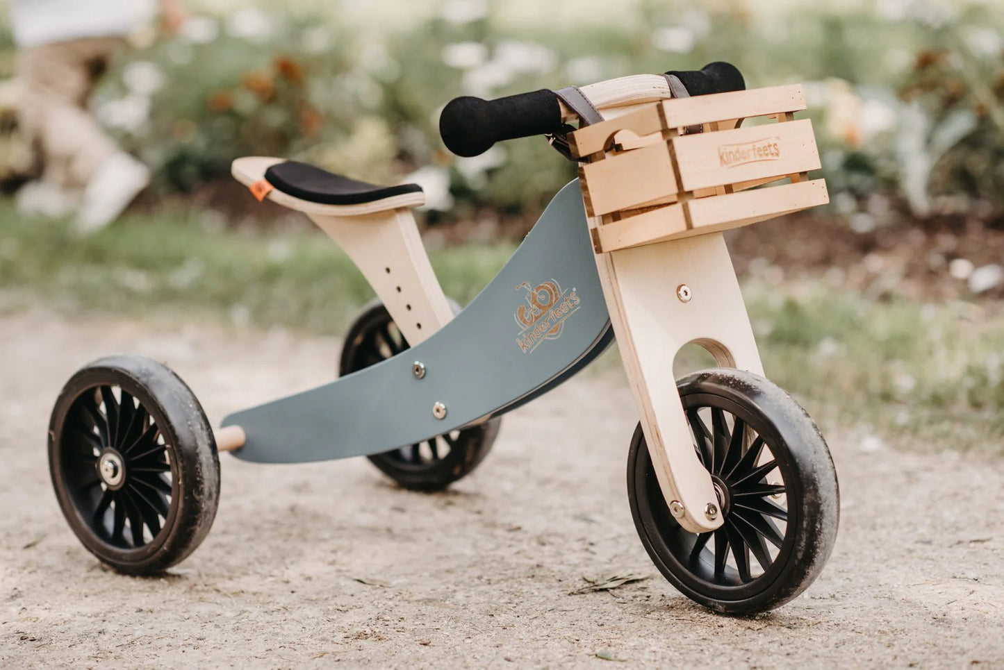 Kinderfeets Wooden Bike Crate