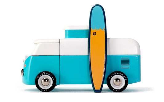 Candylab VW Beach Bus Ocean - Modern Vintage Classic Beach Cruiser