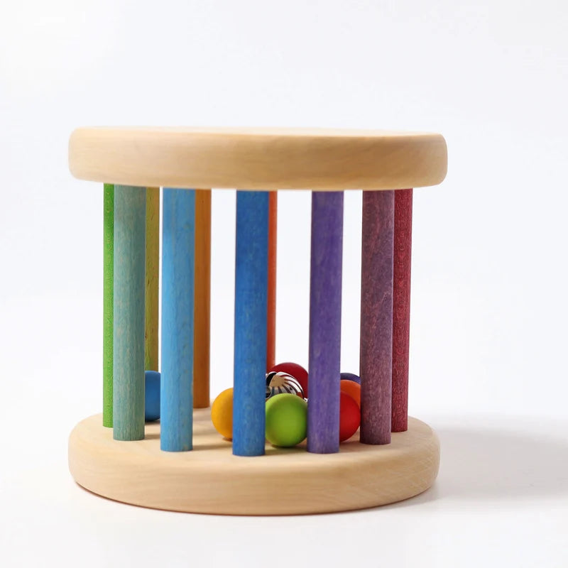 Grimm's - Rolling Rainbow Wheel with Bells