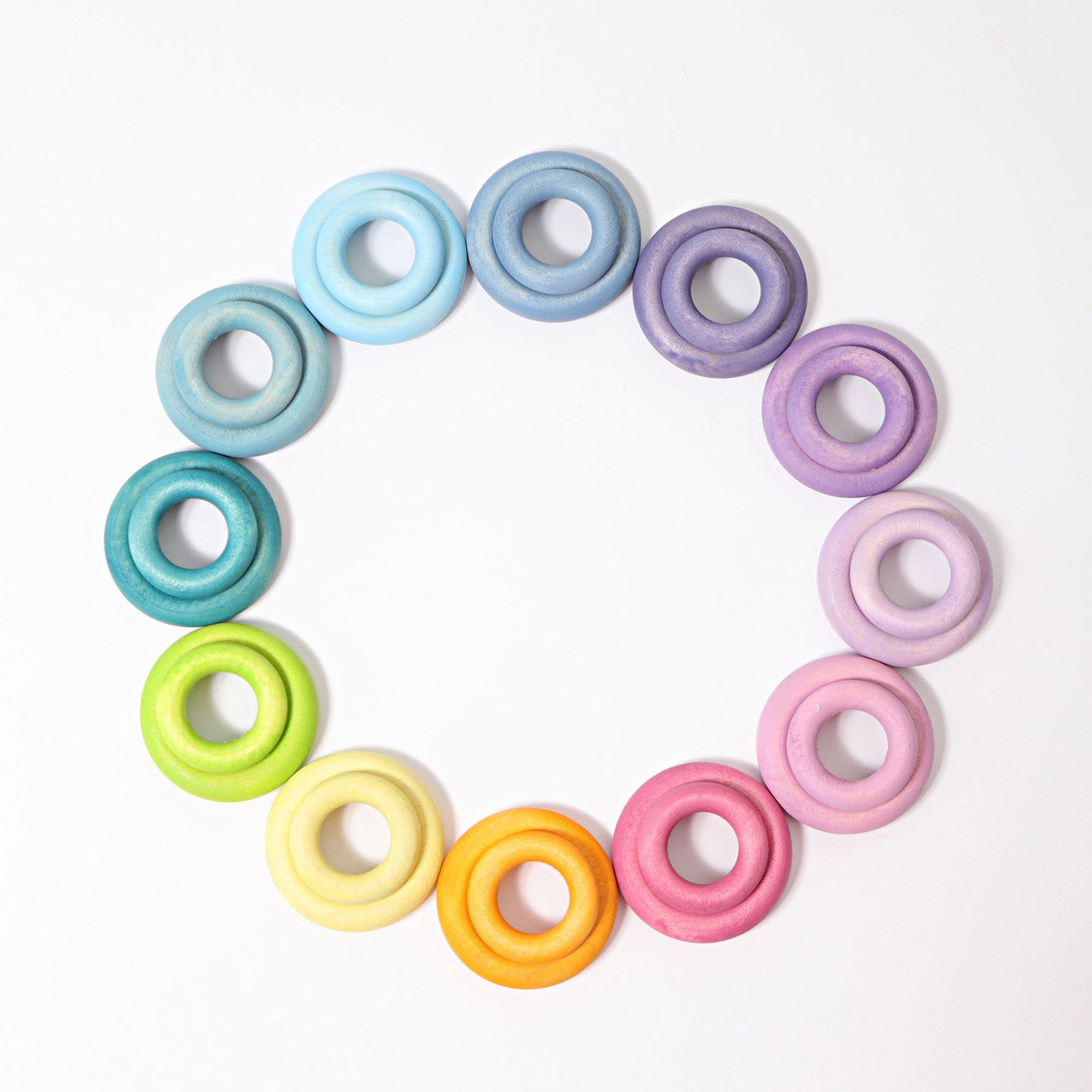 Grimm's - Building Rings Pastel