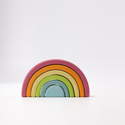 Grimm's - Medium Pastel Rainbow (6 pieces)