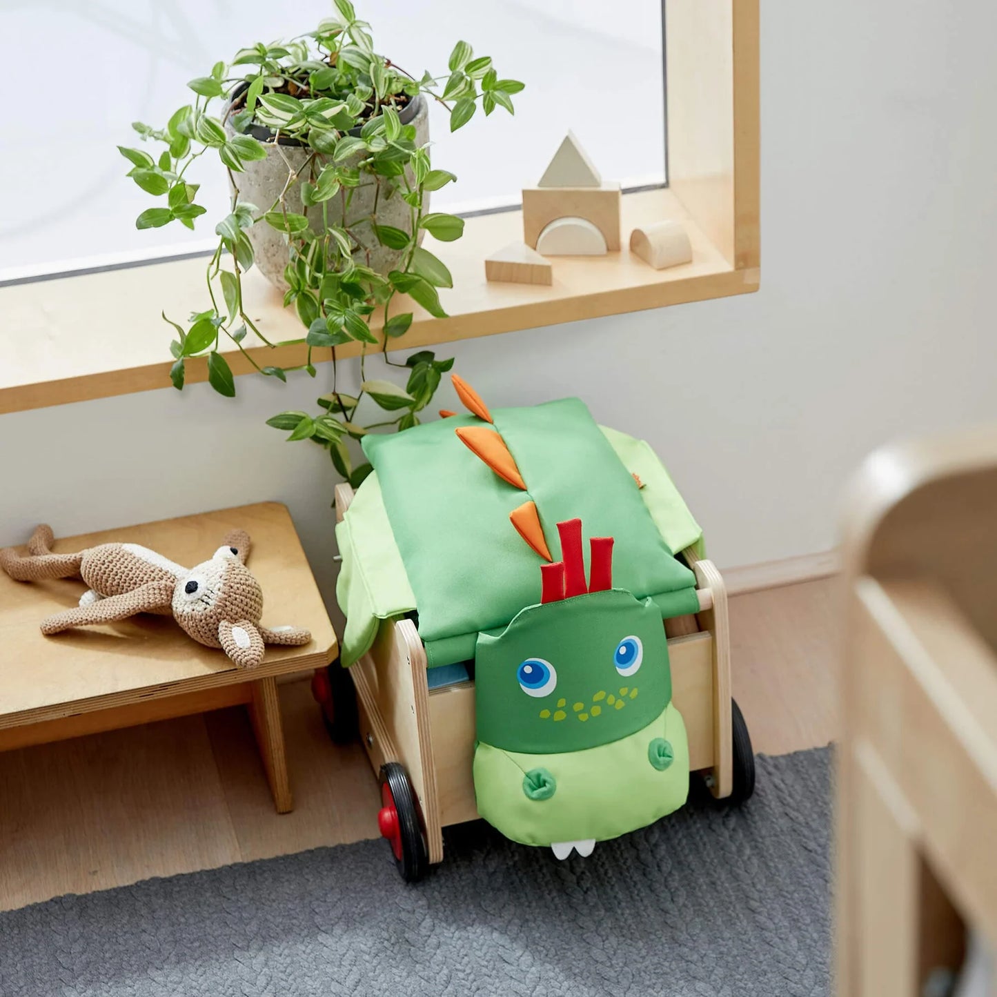 Trotteur pour bébé HABA Dragon Wagon 