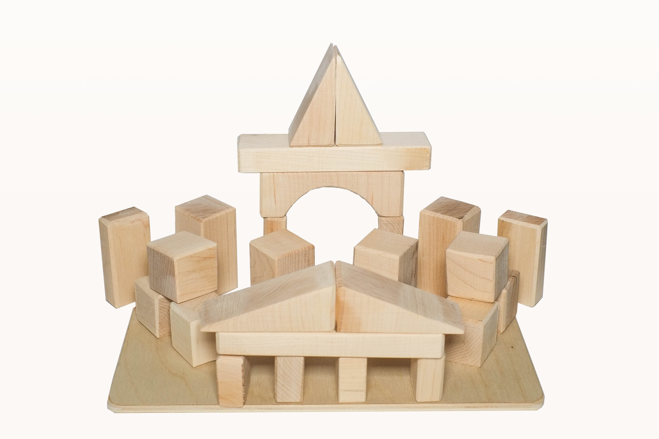 26 Piece Harrison Block Set - Unit Blocks Made in Canada – Wood Wood Toys