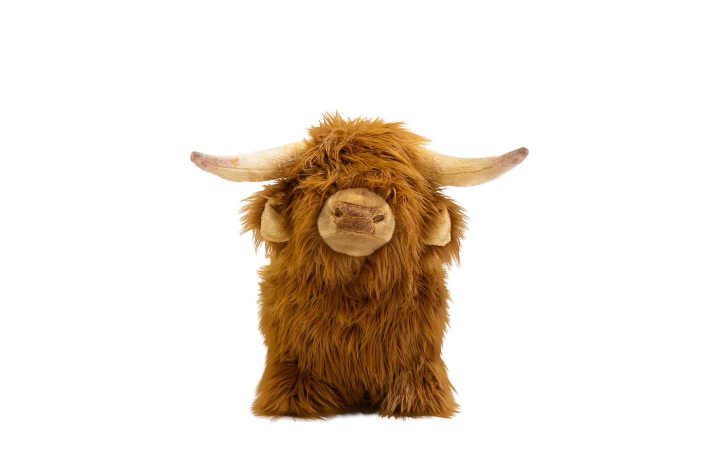 (DAMAGED BOX) Soft Bouncy Highland Cow by Wild & Soft