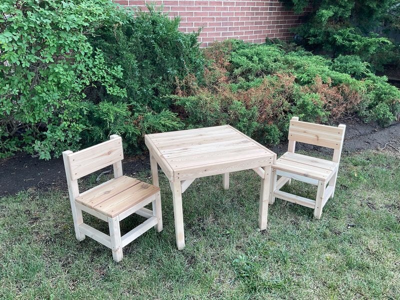 Cedar Chair Set of 2 - Just Playing - Just Playing (Made in Canada)