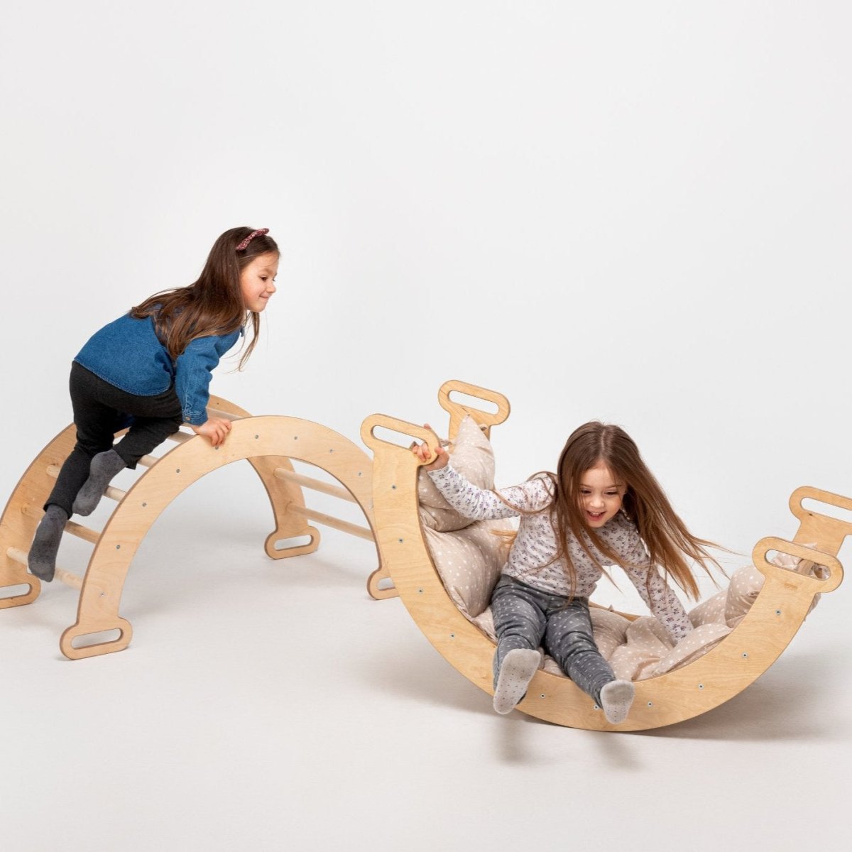 Cushion for Climbing Arch & Rocker Balance – Beige (Cushion Only)