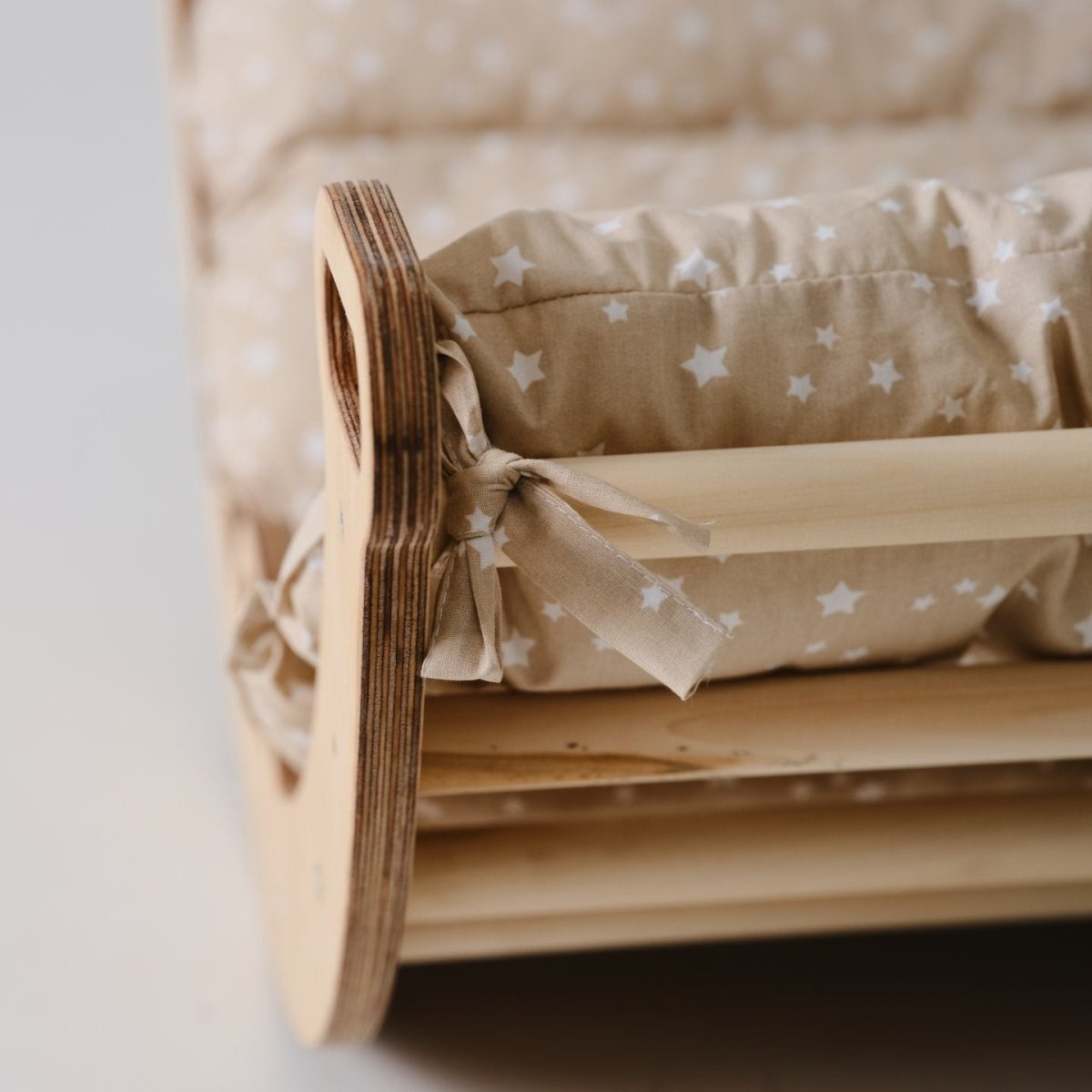 Coussin pour arche d'escalade et balance à bascule – Beige (coussin uniquement)