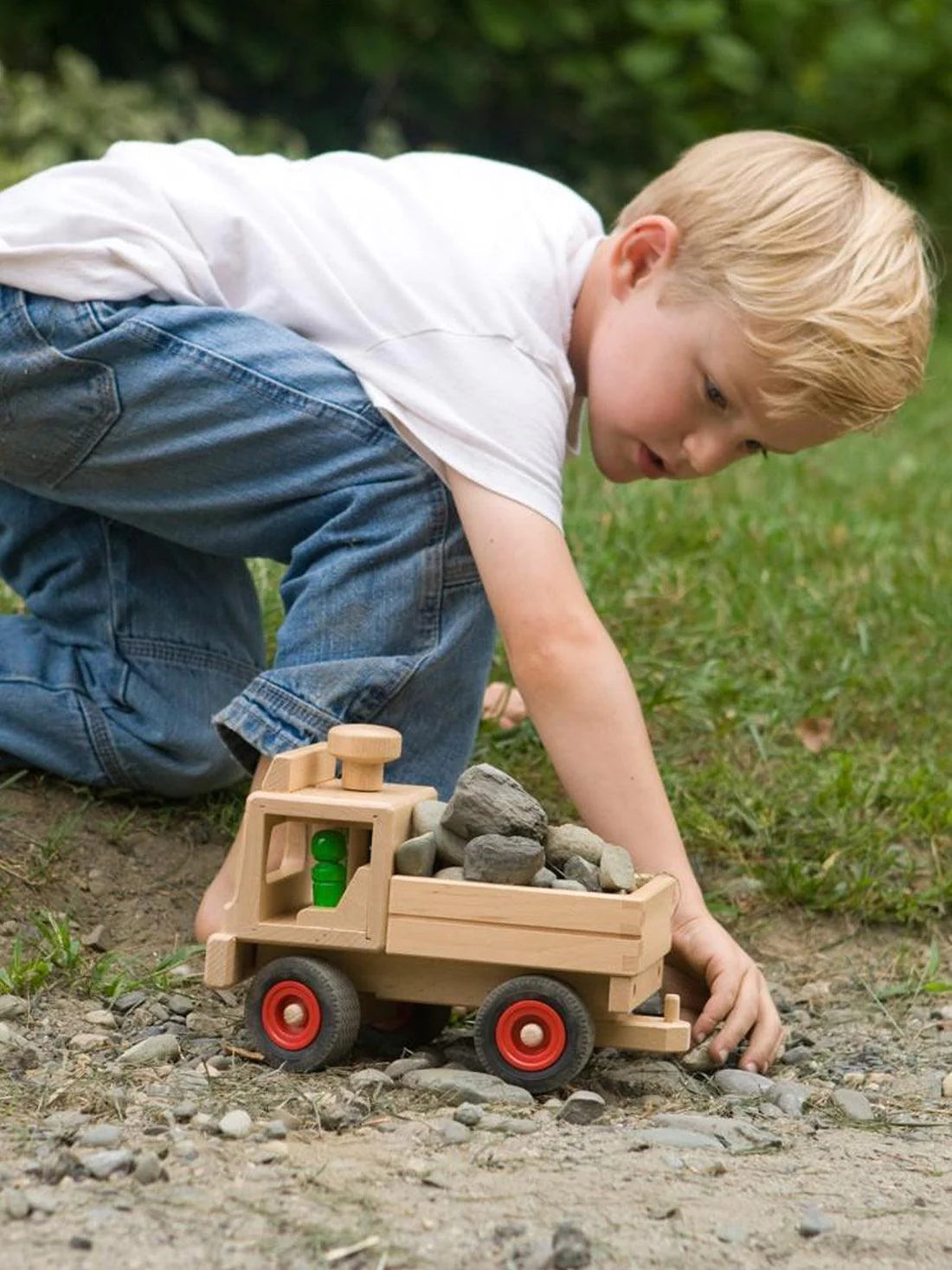 Fagus UNIMOG Truck - Wooden Play Vehicles from Germany