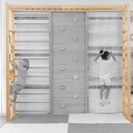 Monkey Bar Attachment – For Walnut Swedish Ladder by Avenlur