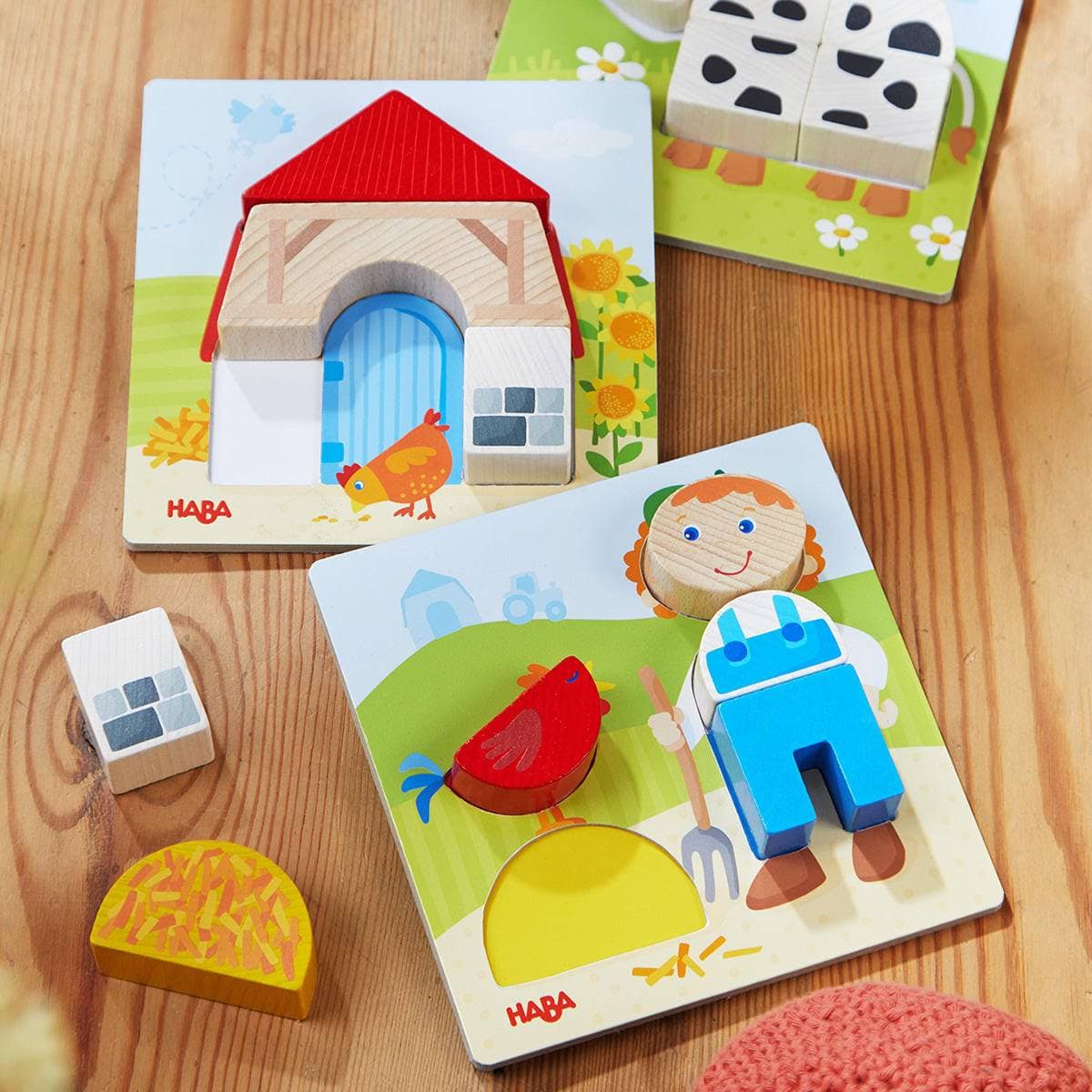 HABA On the Farm Arranging Game – Wood Wood Toys