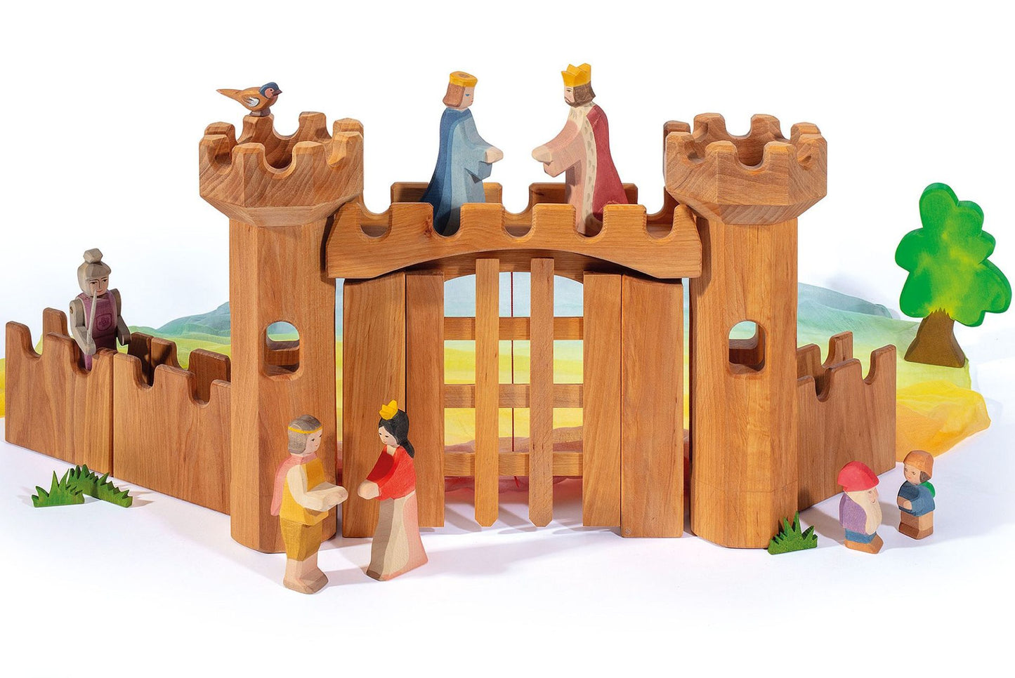 Pont de liaison pour château - Jouets en bois Ostheimer