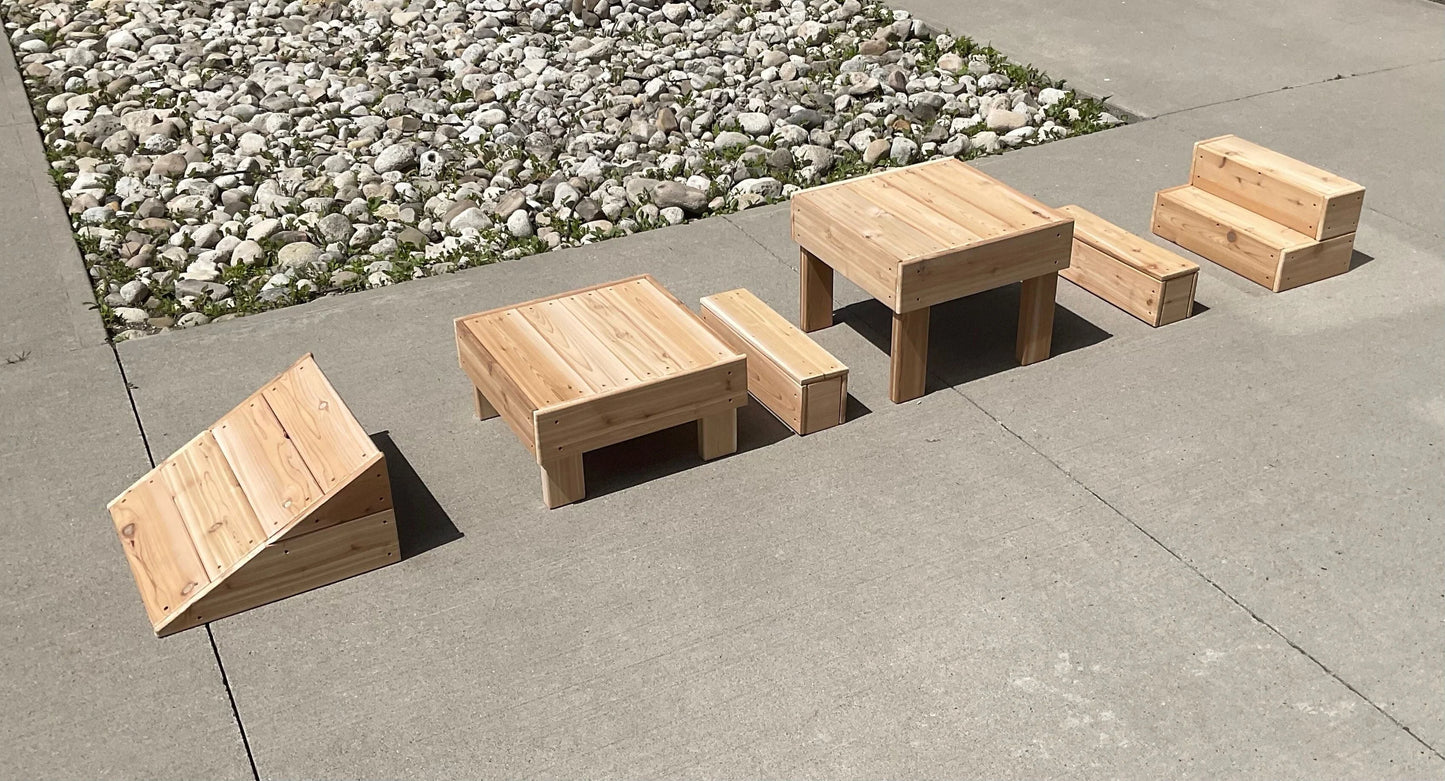 Cedar 6pc Movement and Discovery Set - Just Playing (Made in Canada)