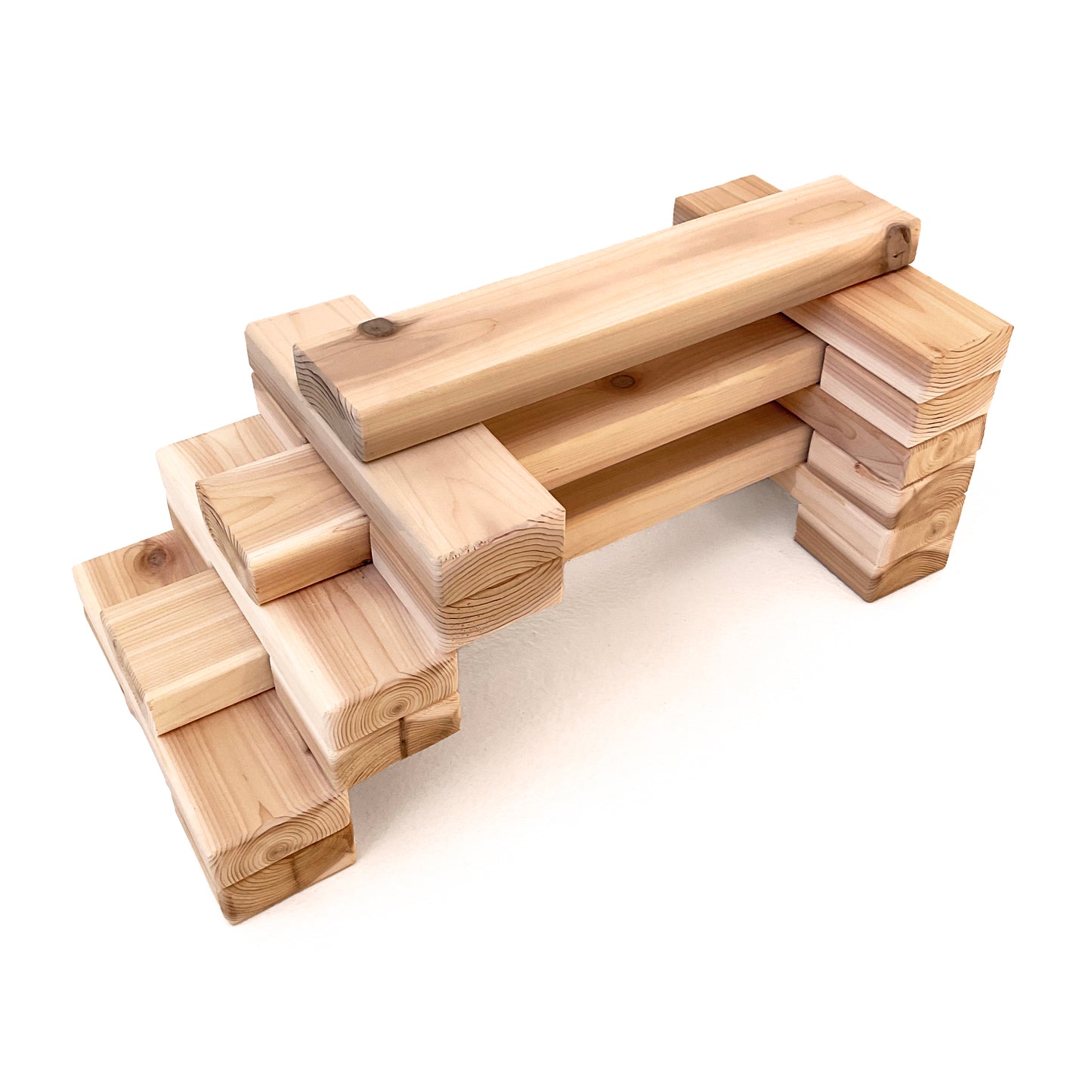 Cedar Stacking Balance Beams - Just Playing (Made in Canada)