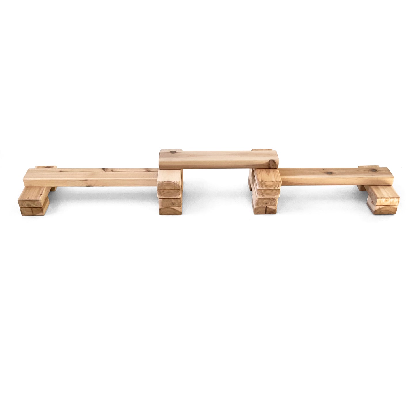 Cedar Stacking Balance Beams - Just Playing (Made in Canada)