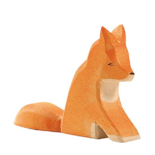 Fox Sitting - Ostheimer Wooden Toys