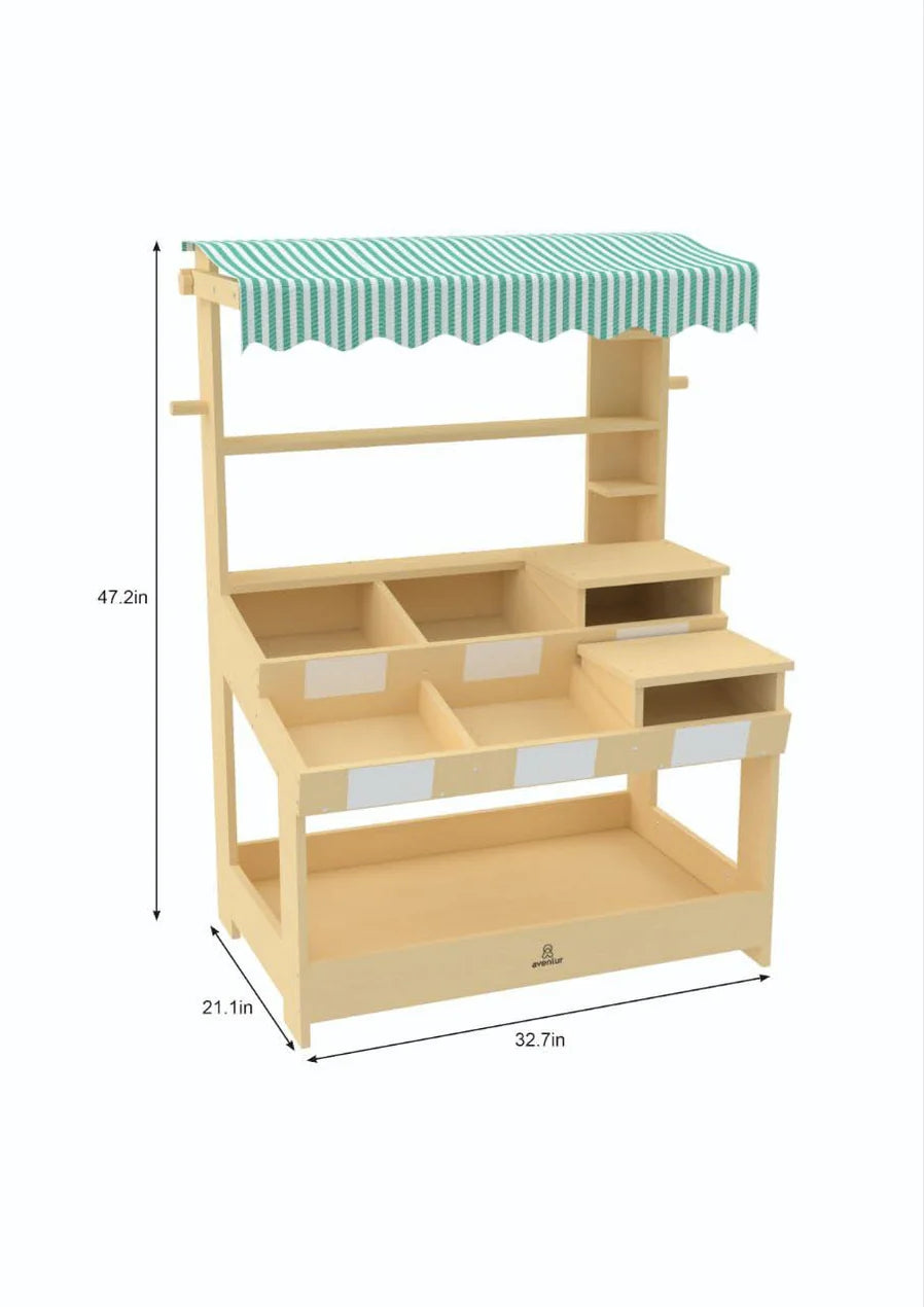 Cypress - Wooden Market Stand by Avenlur