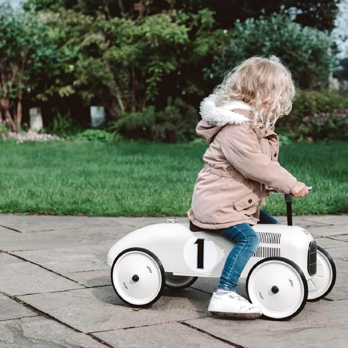 (DAMAGED BOX) Vintage Ride-on Car - by Vilac