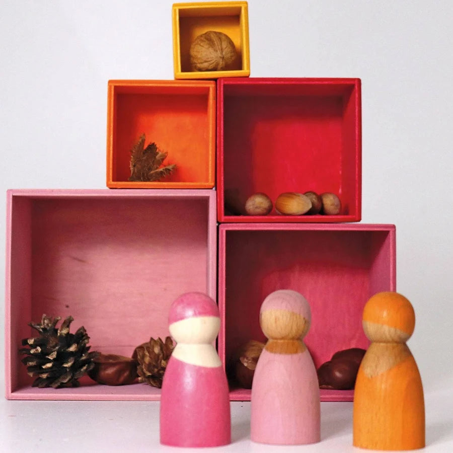 Grimms - Stacking Boxes Small (Lollipop)