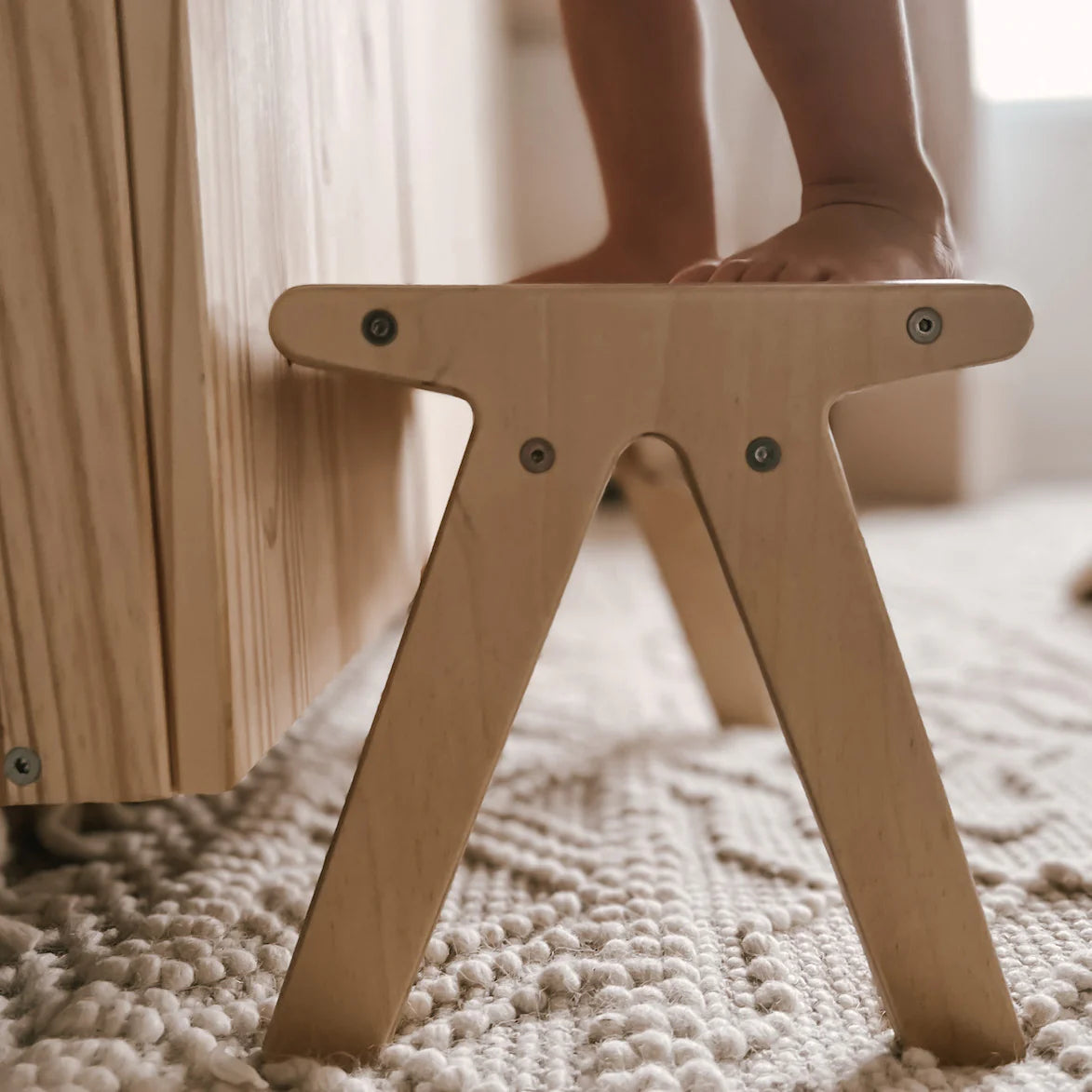 Toy Stool One Step | Wooden Step Stools For Kids (Made in Canada) – Wood Wood Toys