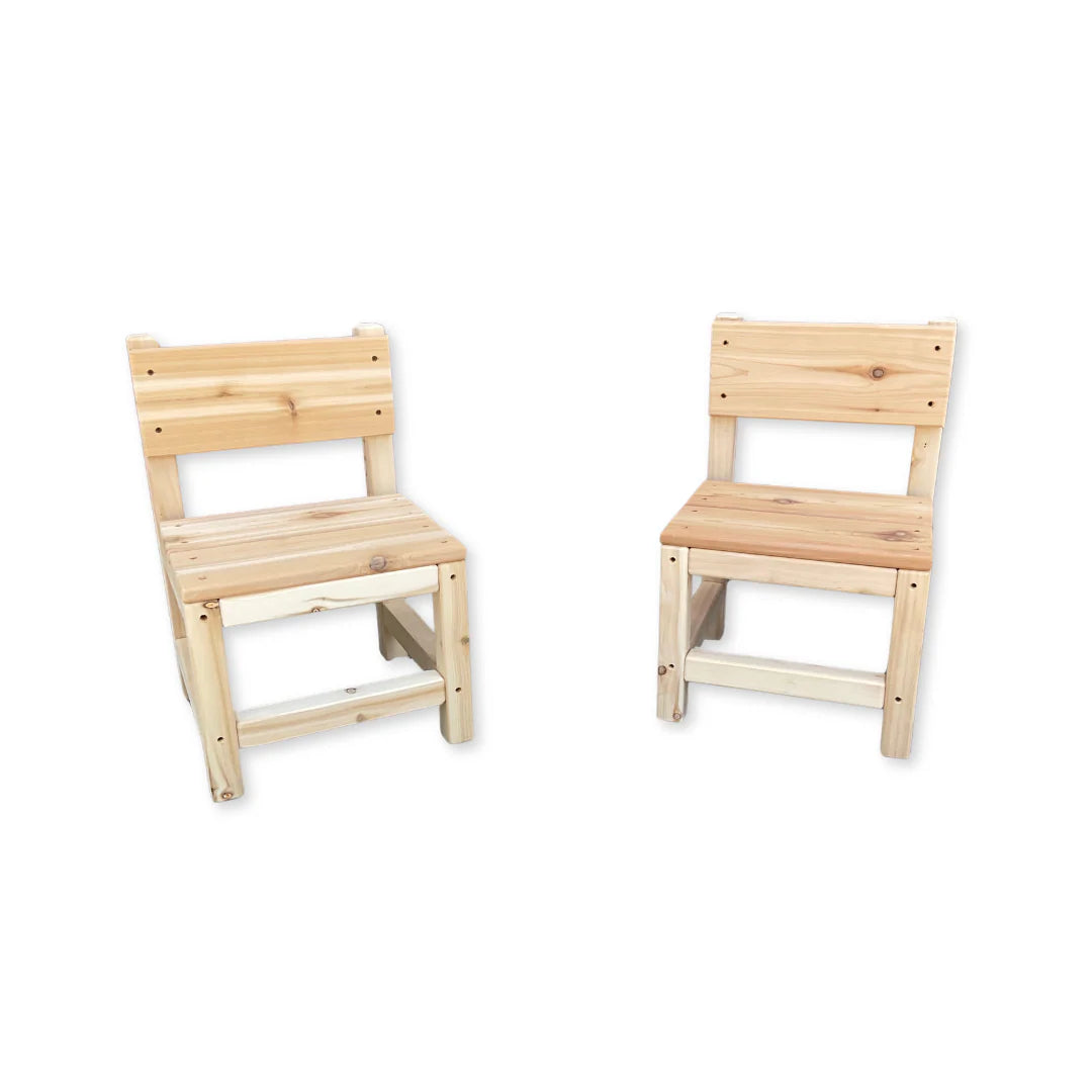 Cedar Chair Set of 2 - Just Playing - Just Playing (Made in Canada)