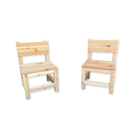 Cedar Chair Set of 2 - Just Playing - Just Playing (Made in Canada)