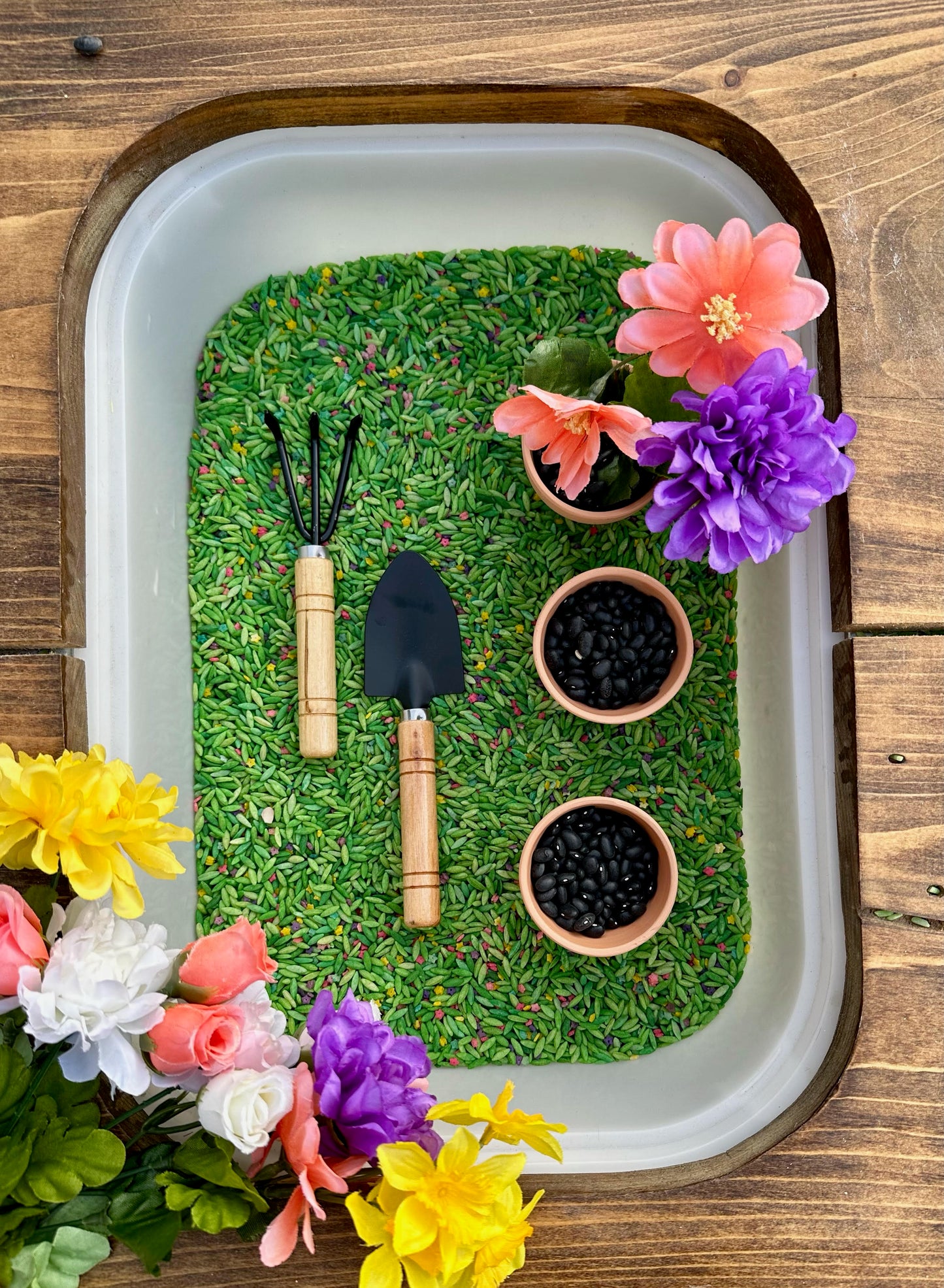 Kit de plantation de fleurs par Sensory Made Simple