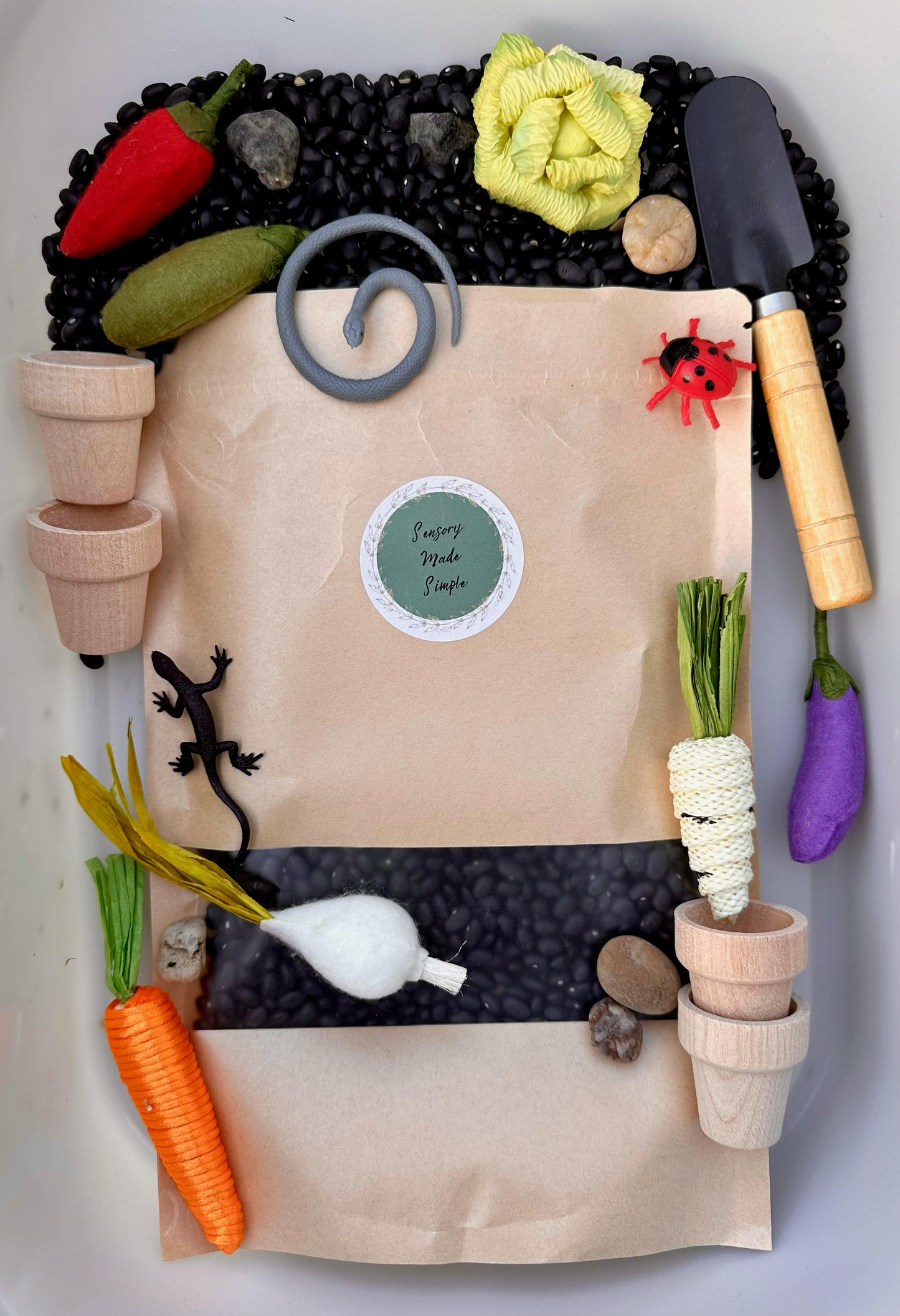 Kit de jardin potager par Sensory Made Simple