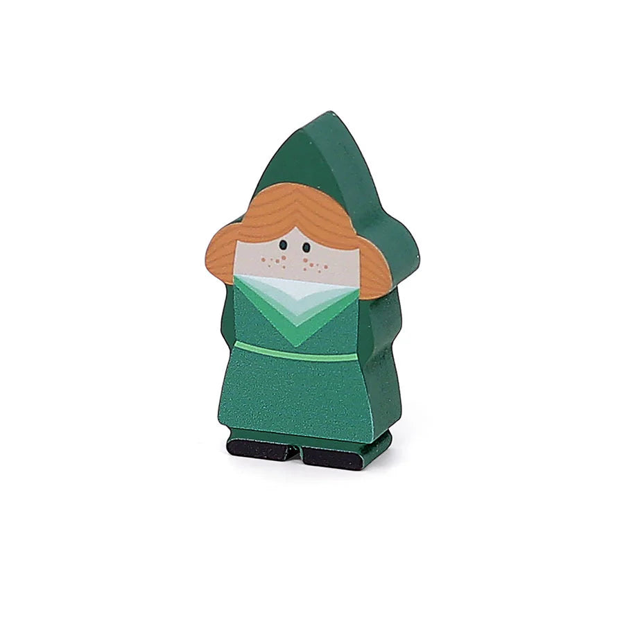 (OPEN BOX) My wooden stories Castle Figurines by Vilac
