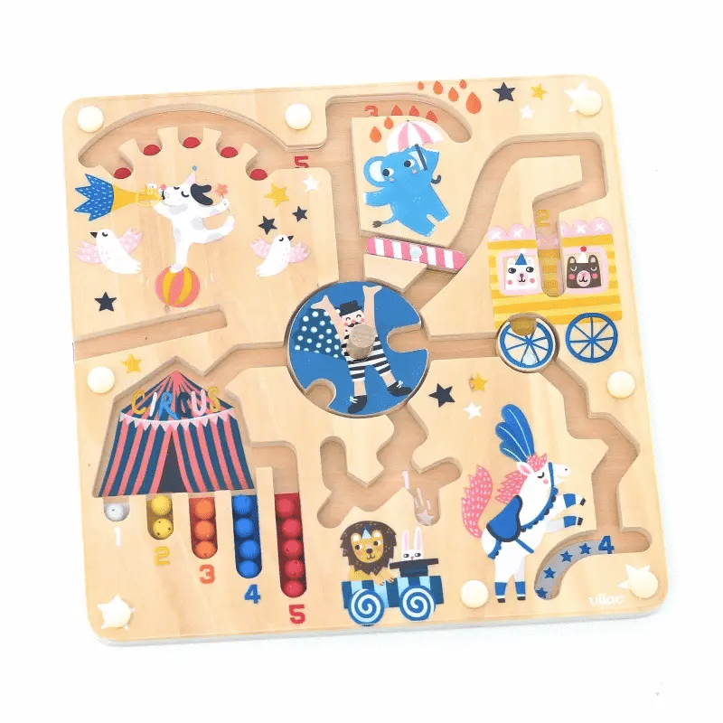(DAMAGED BOX) Michelle Carlslund - Puzzles - Earth, Sea and Sky 3 x 16pcs