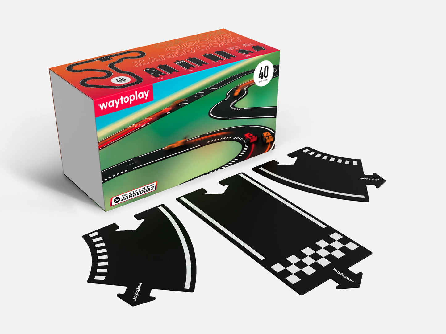 Waytoplay Flexible Roads - Circuit Zandvoort Race Track (40 pieces)