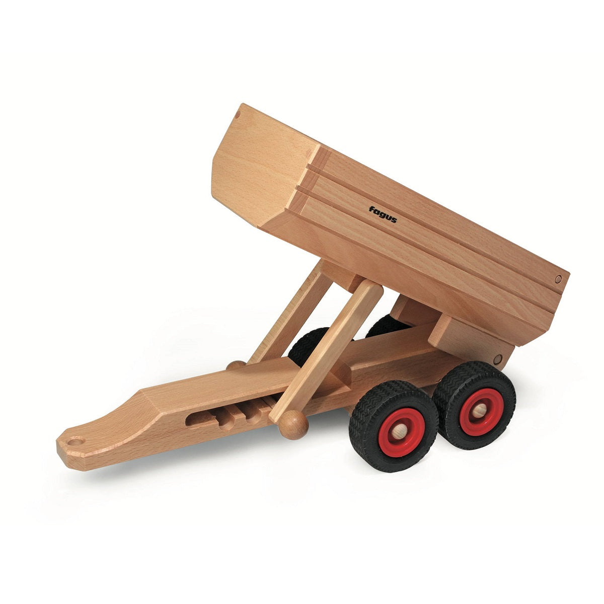 Fagus Container Tipper Trailer Accessory - Wooden Play Vehicles from Germany