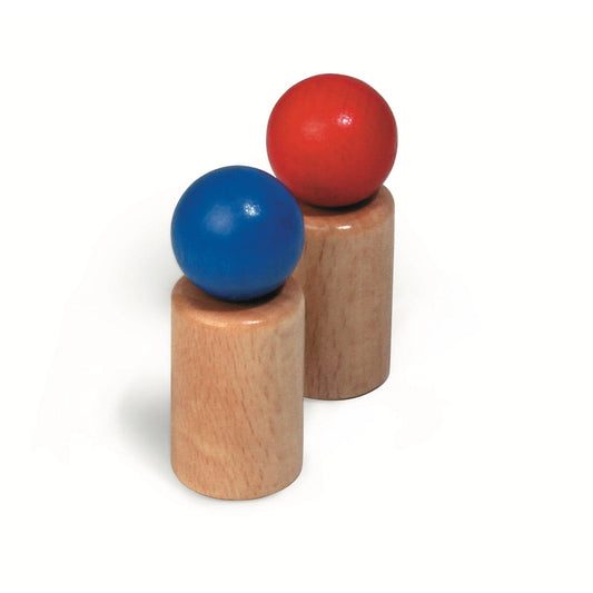 Figures 2pcs - Wooden Play Vehicles from Germany