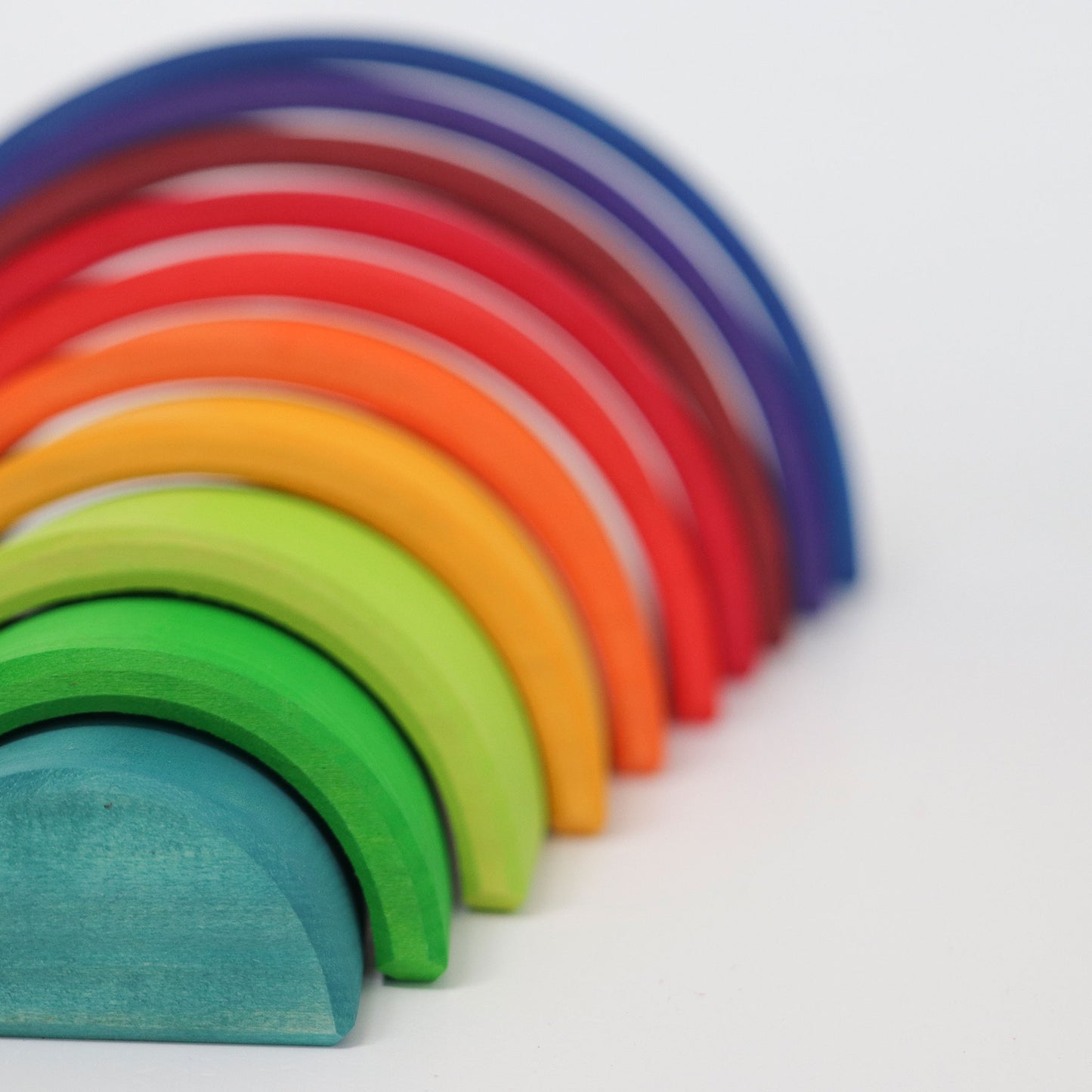 Grimm's - Large Counting Rainbow (10 Pieces)
