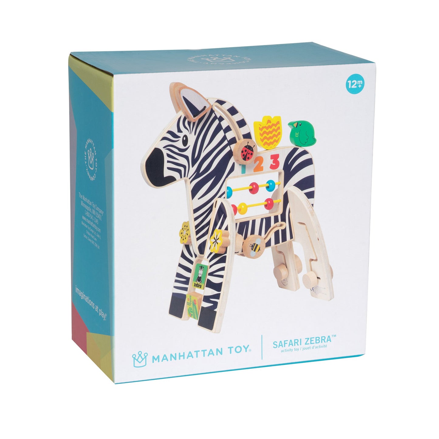 Zebra Safari Activity Centre by Manhattan Toy