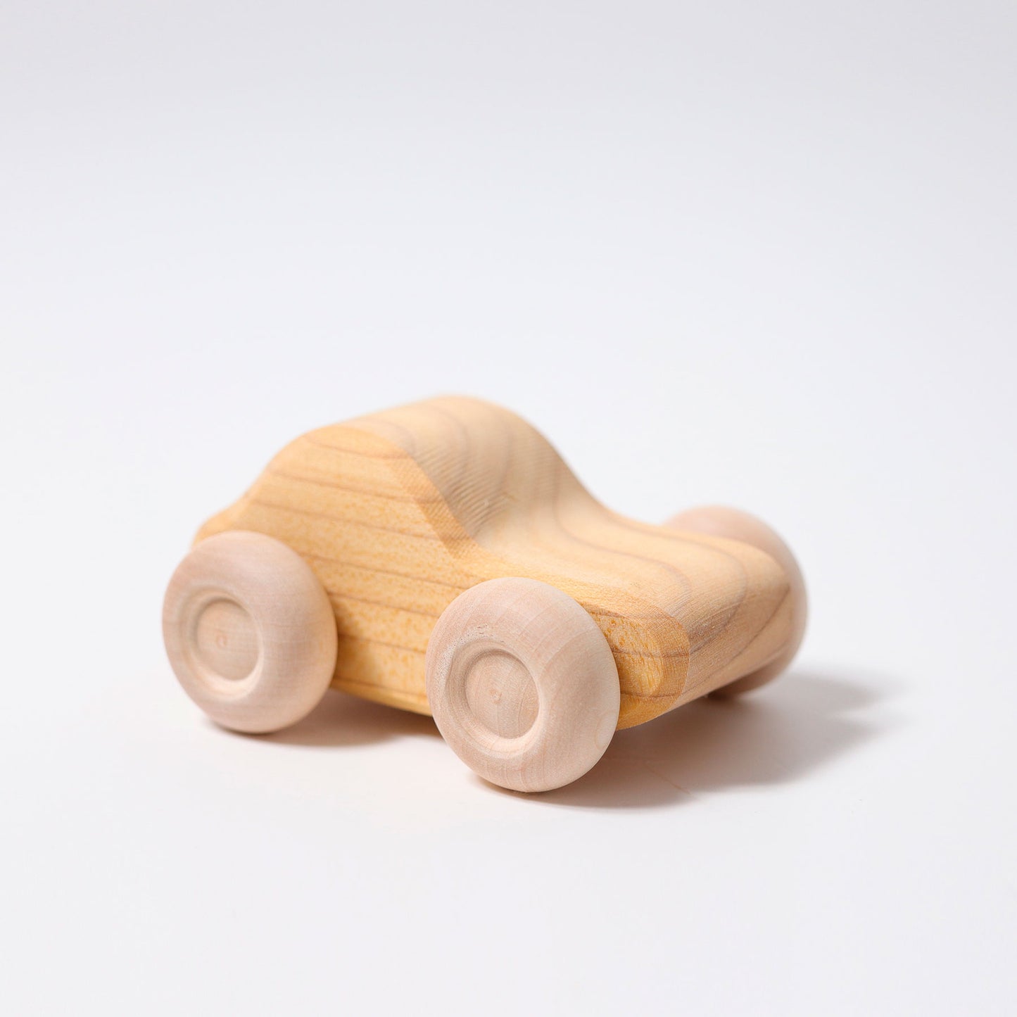 Grimm's - Six Wooden Cars (Natural)